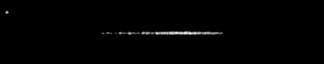 Processed fireball image