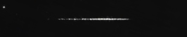 Unprocessed fireball image