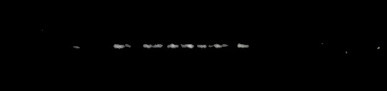 Processed fireball image