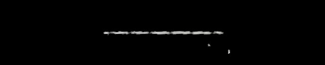 Processed fireball image