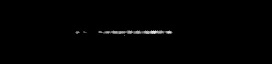 Processed fireball image