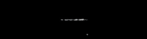 Processed fireball image