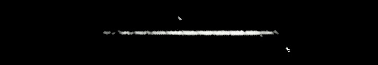 Processed fireball image