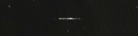 Unprocessed fireball image