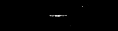 Processed fireball image