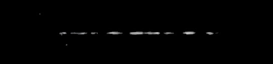 Processed fireball image