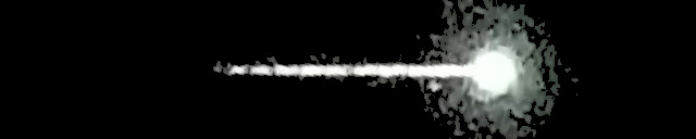 Processed fireball image