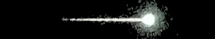 Processed fireball image