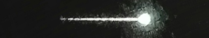 Unprocessed fireball image