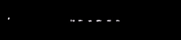 Processed fireball image