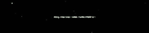Processed fireball image