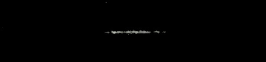 Processed fireball image