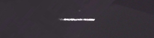Unprocessed fireball image