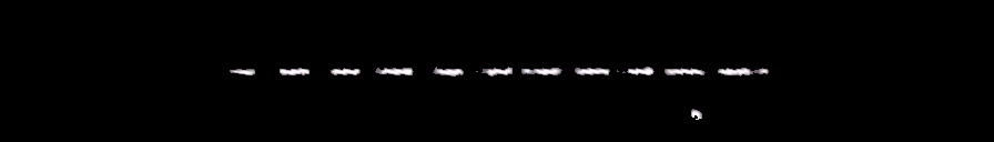 Processed fireball image