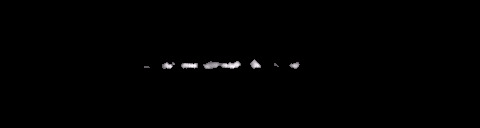 Processed fireball image