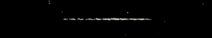 Processed fireball image