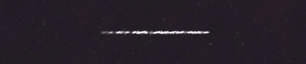 Unprocessed fireball image