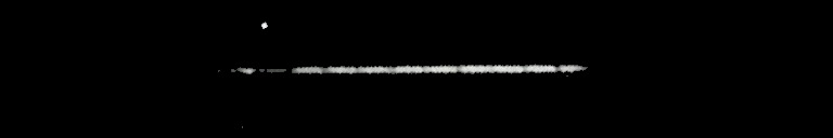 Processed fireball image