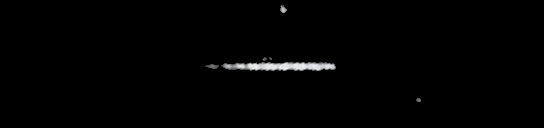 Processed fireball image