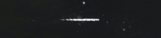 Unprocessed fireball image
