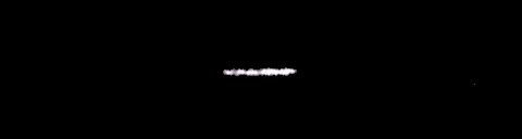 Processed fireball image