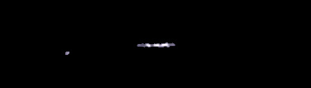 Processed fireball image