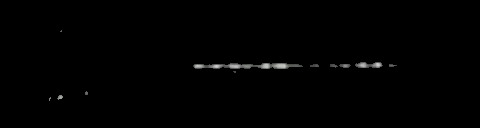 Processed fireball image
