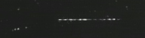 Unprocessed fireball image