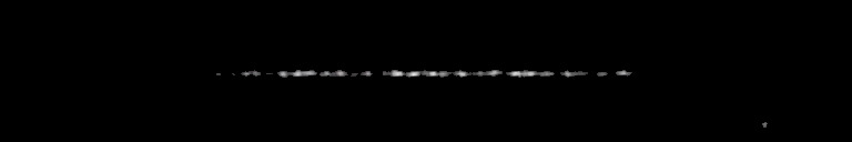 Processed fireball image