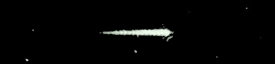 Processed fireball image
