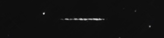 Unprocessed fireball image