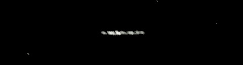 Processed fireball image