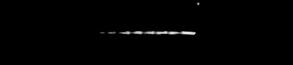 Processed fireball image