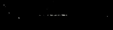 Processed fireball image