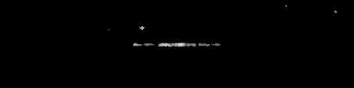 Processed fireball image
