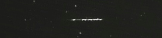Unprocessed fireball image