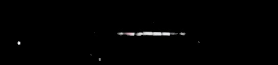 Processed fireball image
