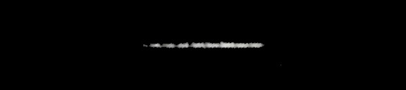 Processed fireball image