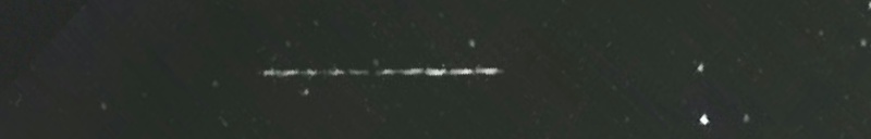 Unprocessed fireball image