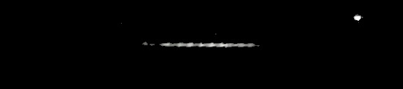 Processed fireball image