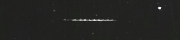 Unprocessed fireball image
