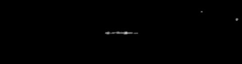 Processed fireball image