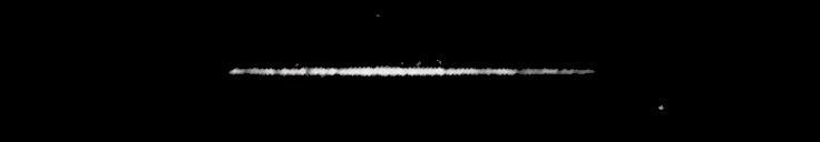 Processed fireball image
