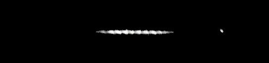 Processed fireball image