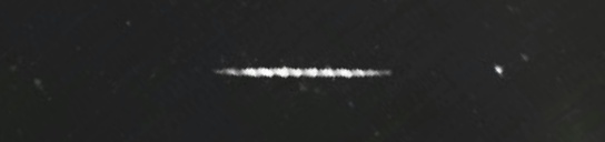 Unprocessed fireball image