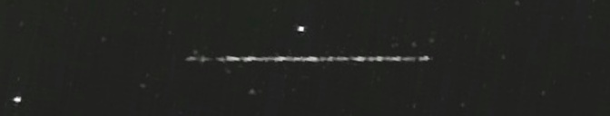 Unprocessed fireball image