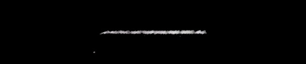 Processed fireball image