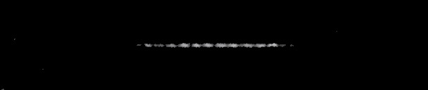 Processed fireball image