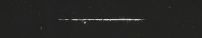 Unprocessed fireball image