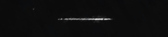 Unprocessed fireball image